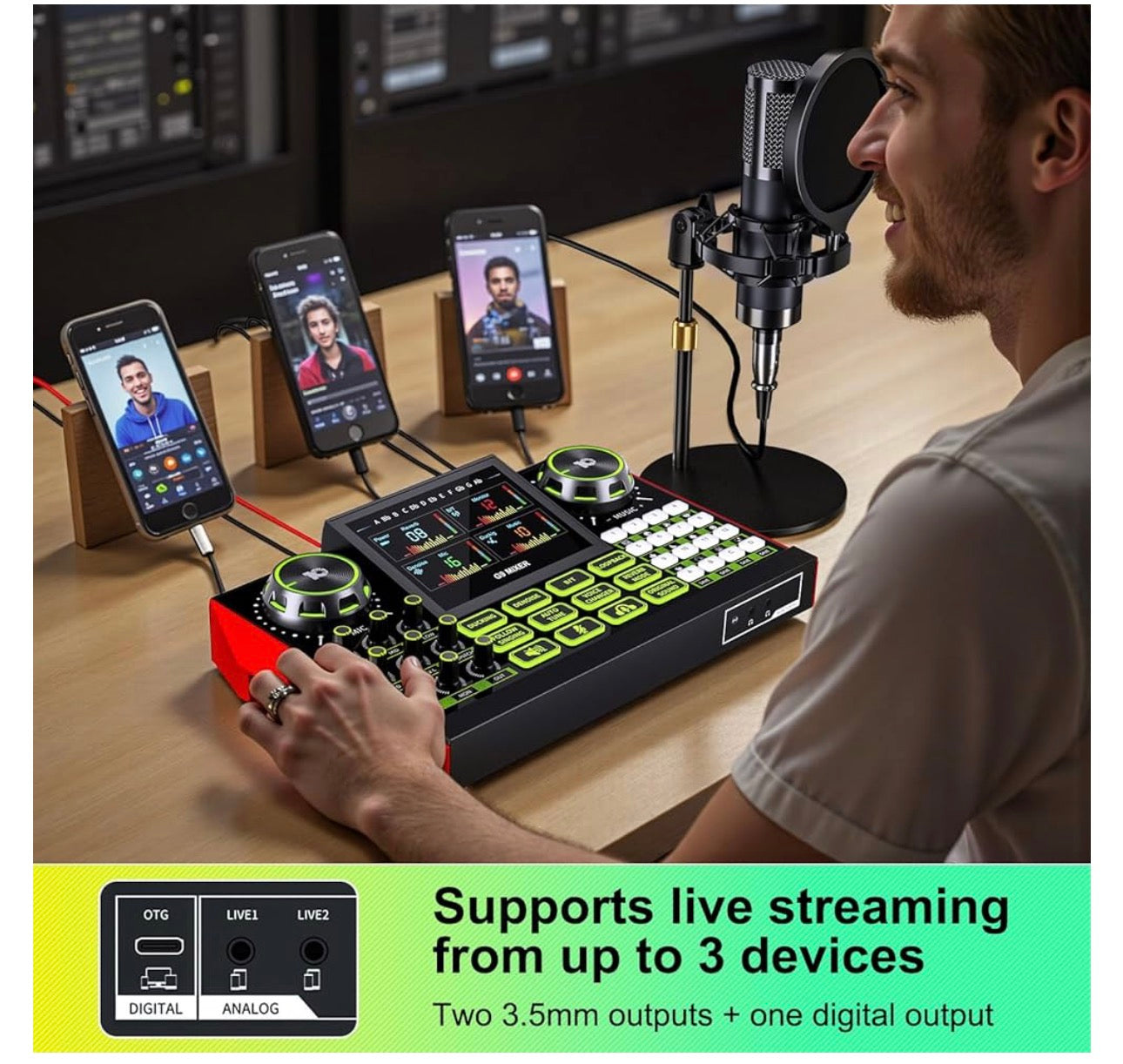 Podcast microphone