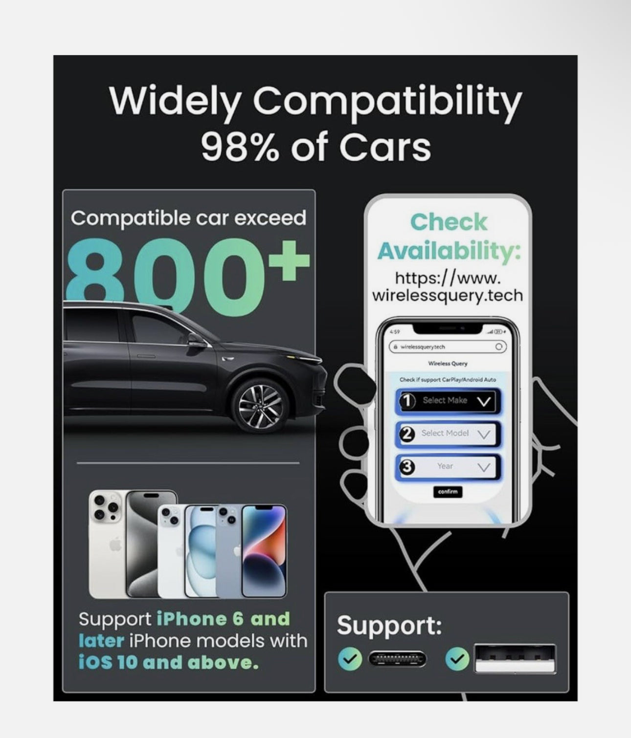 Wireless car adapter