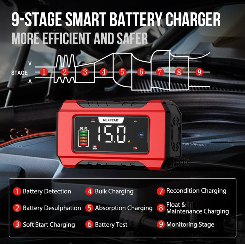 Battery Charger BIUBLE 12v&24v