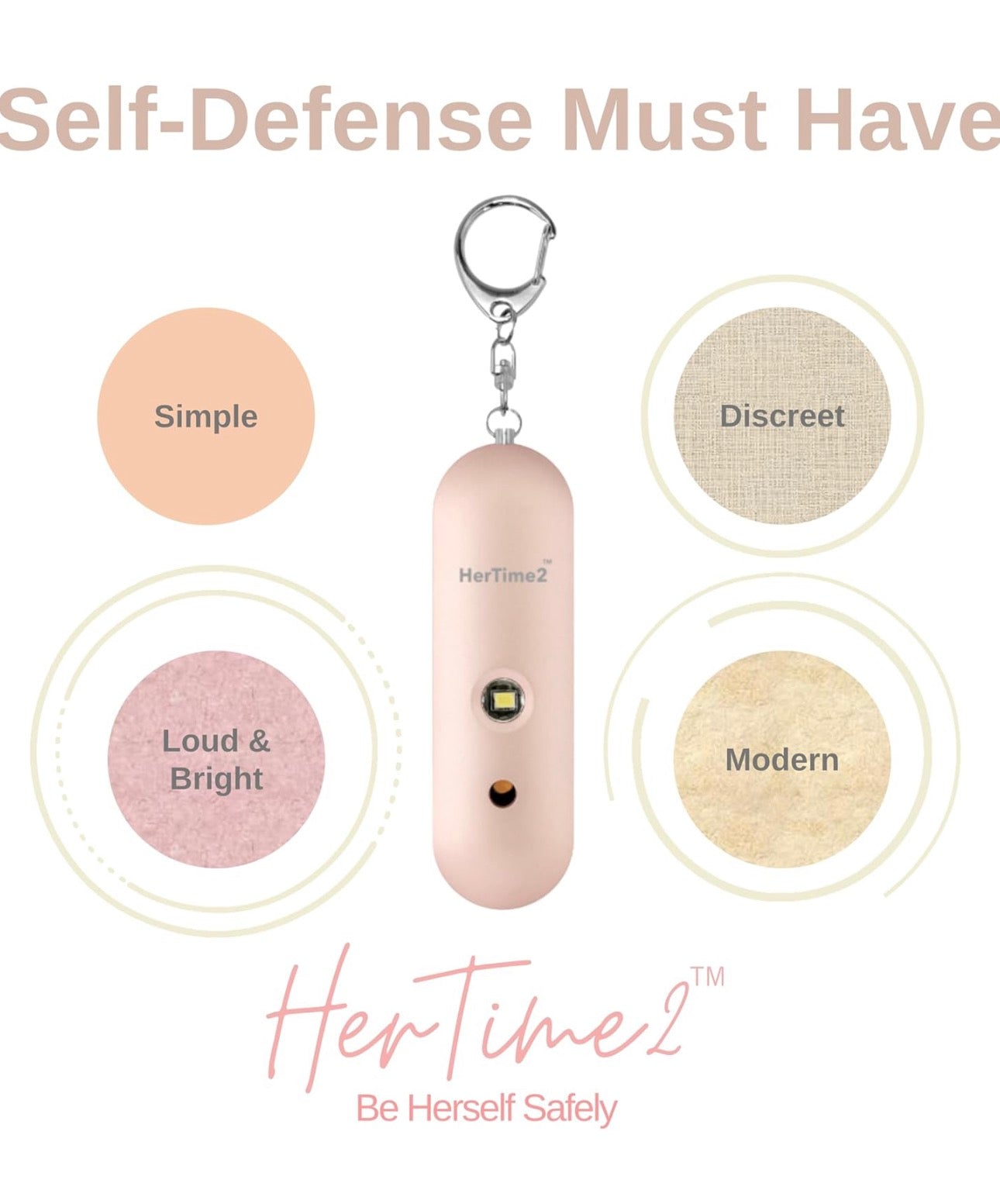 Hertime2 personal alarm