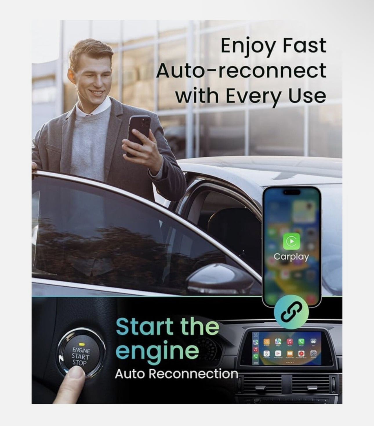Wireless car adapter