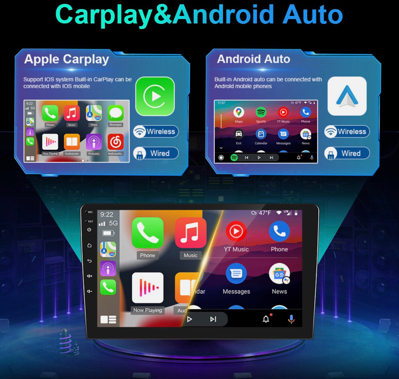 Lecteur radio android