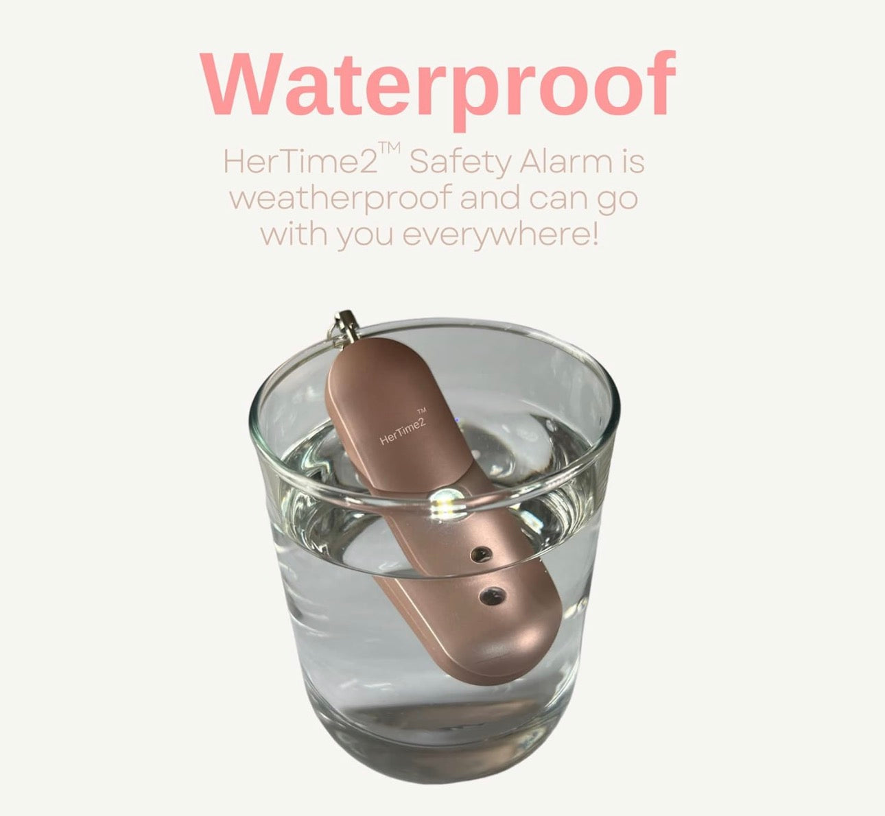 Hertime2 personal alarm