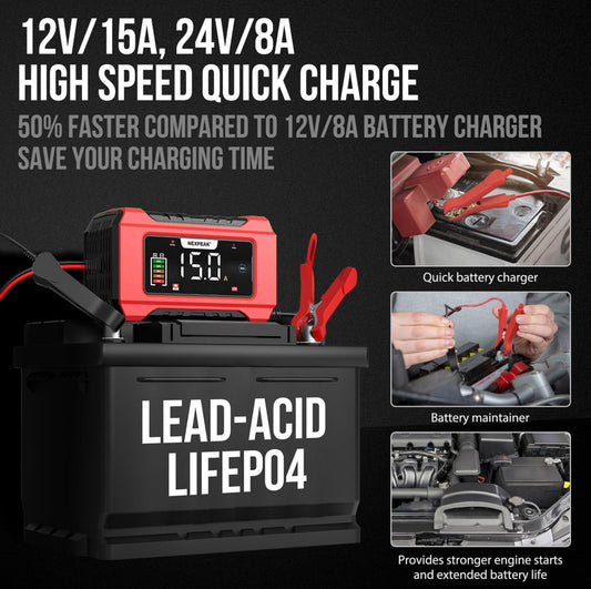 Battery Charger BIUBLE 12v&24v