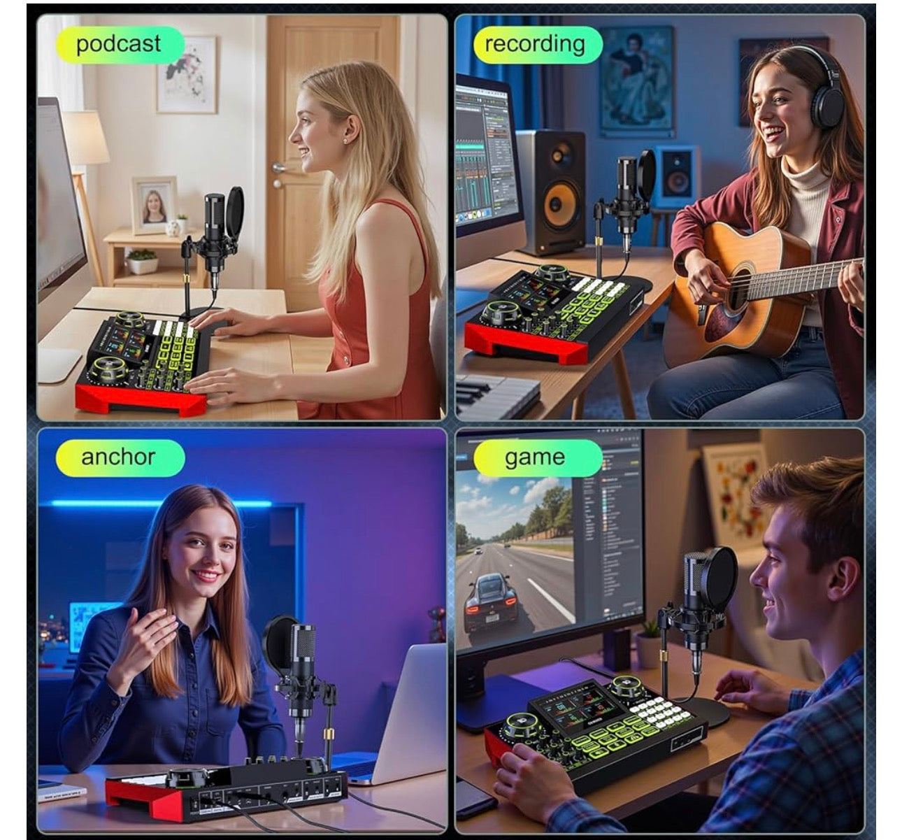 Podcast microphone