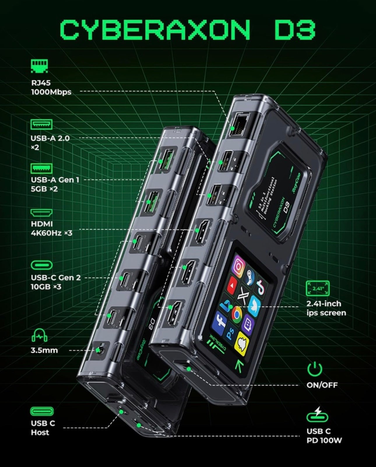 CyberAxon D3