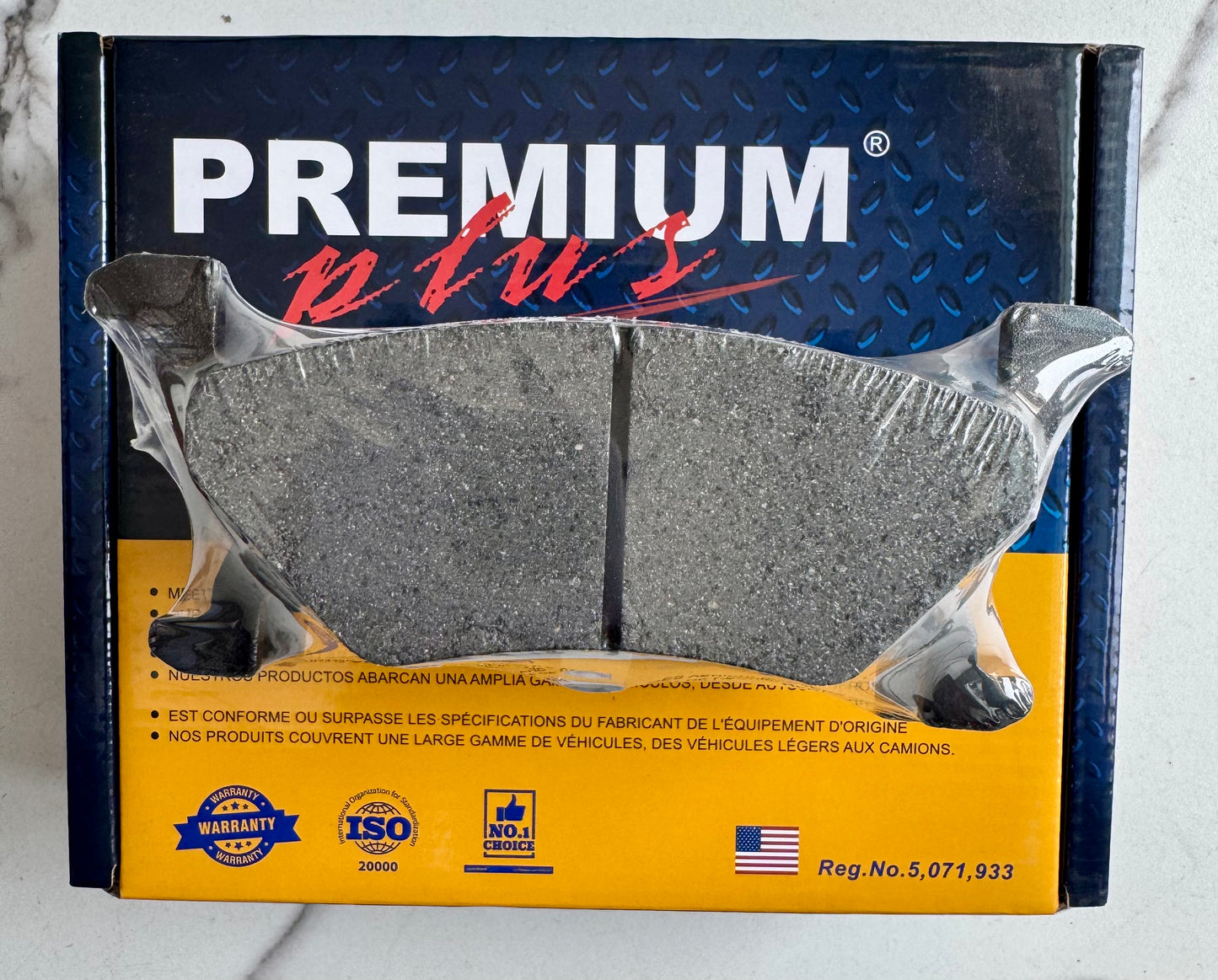 Plaquettes de frein