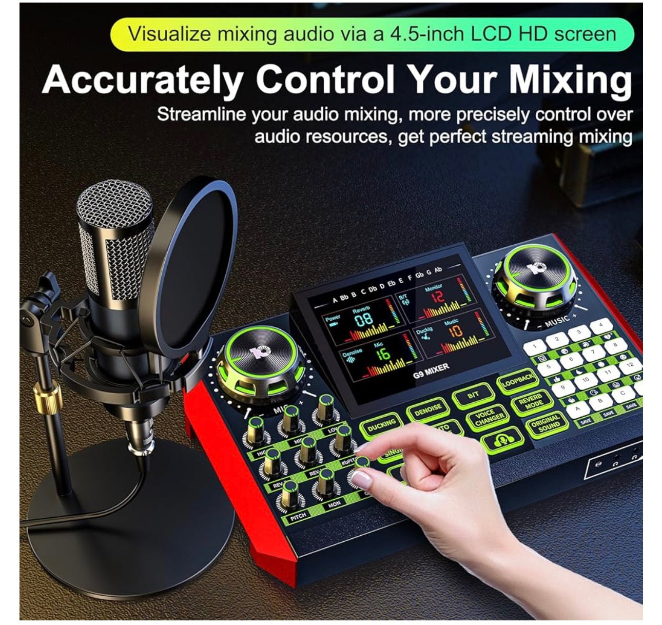 Podcast microphone