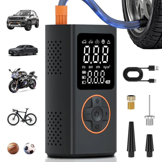Portable tire inflator