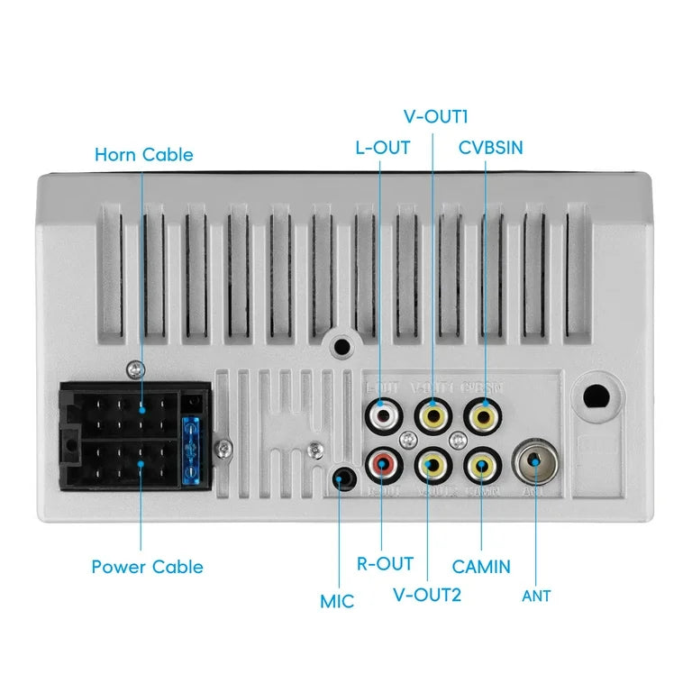 Podofo Car Radio 7’’