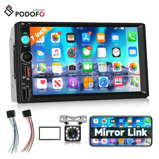 Podofo Car Radio 7’’