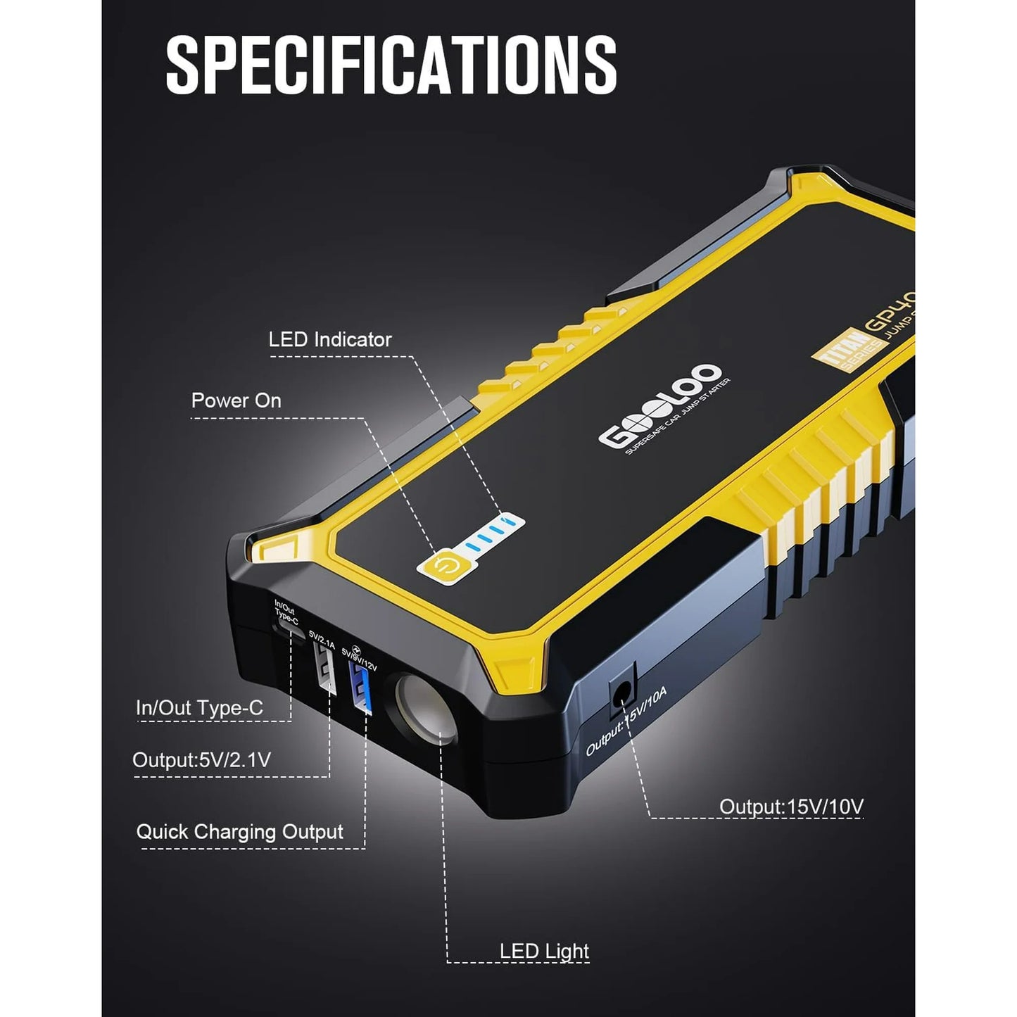 Jump starter Gp4000