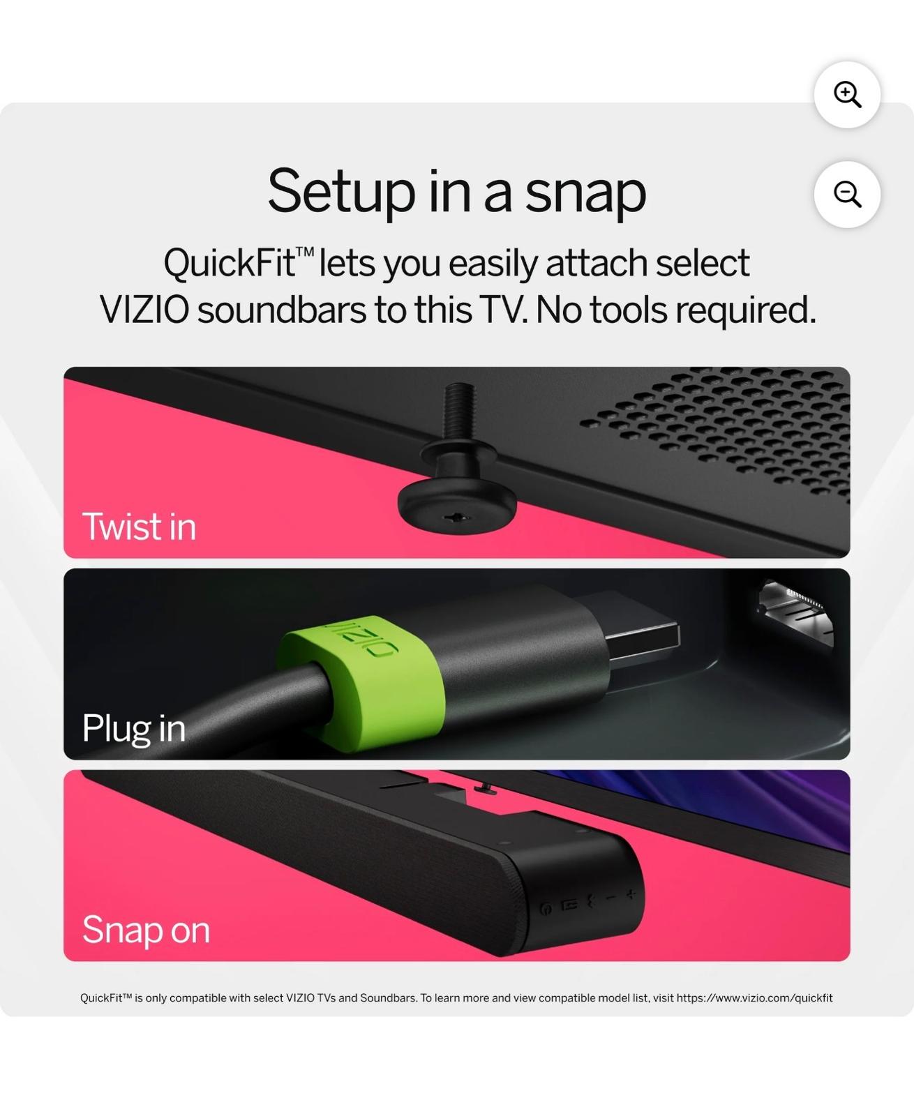 Vizio 75 pouces