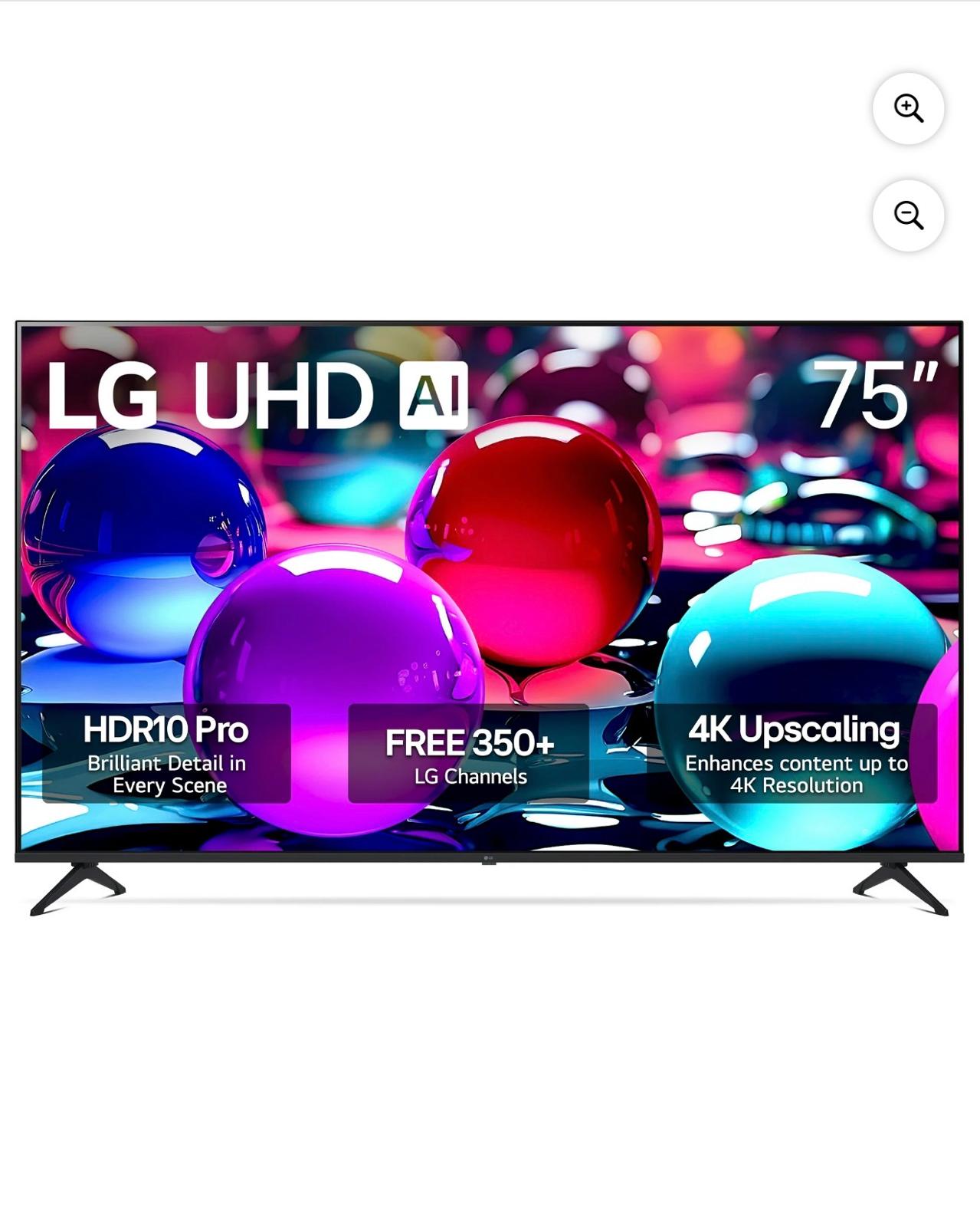 LG 75 pouces