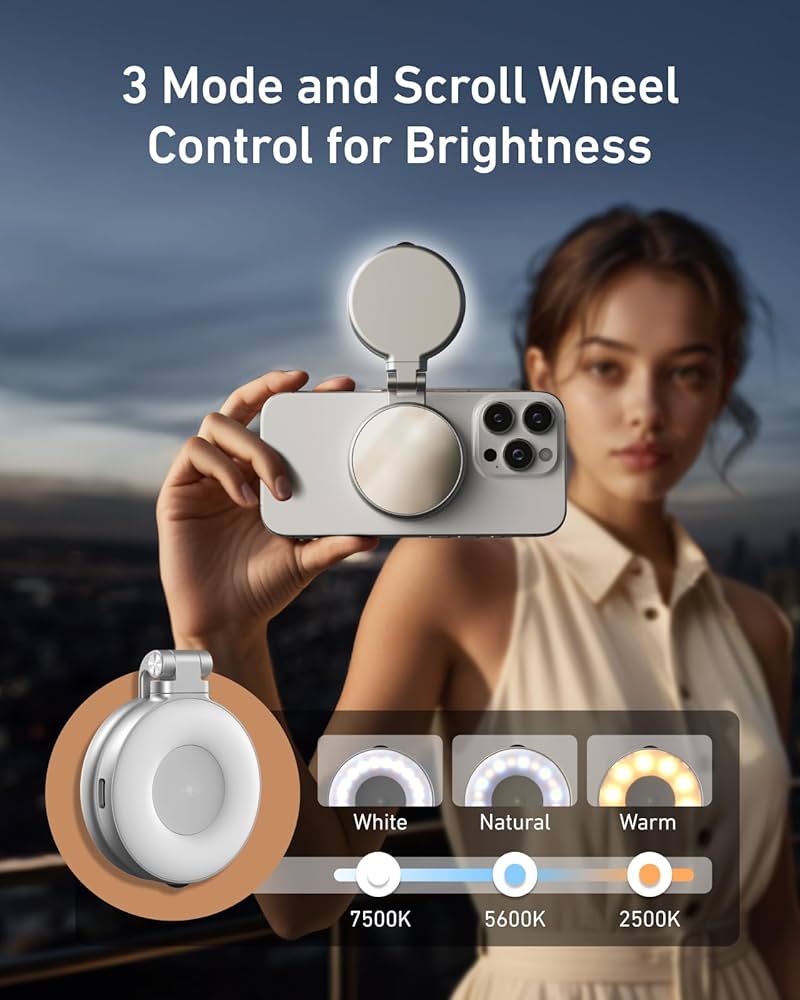 Selfie ring light