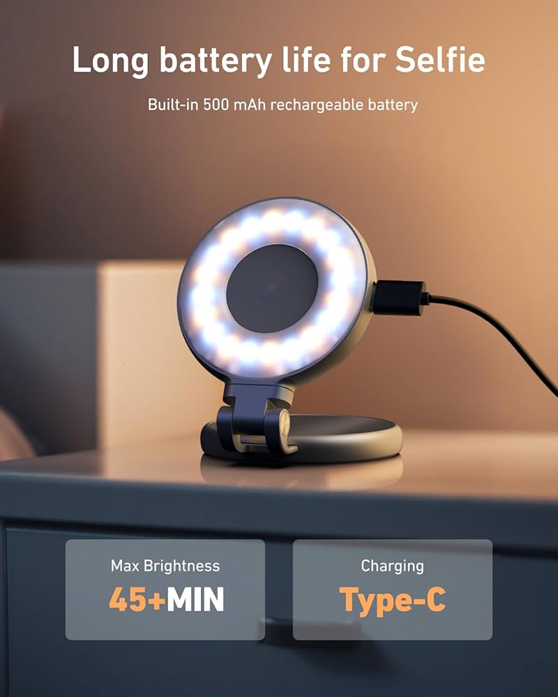 Selfie ring light