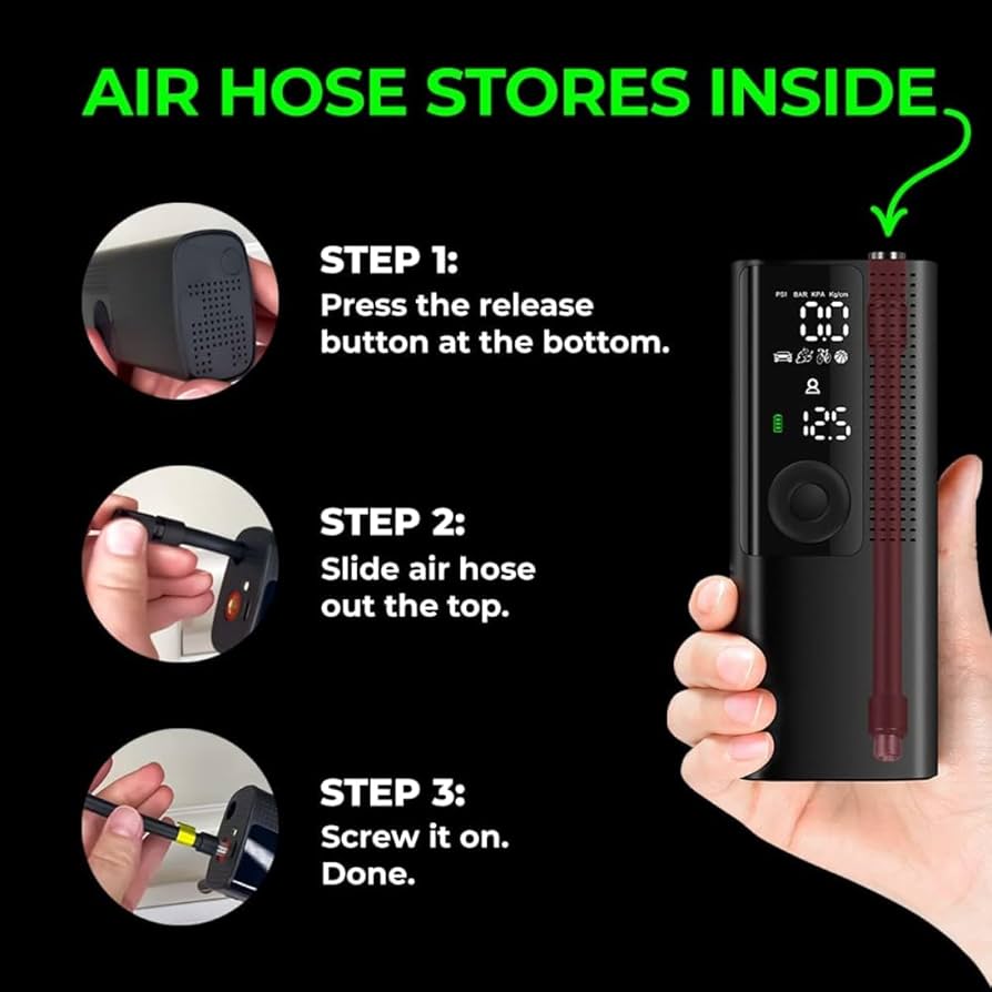 Portable air compressor