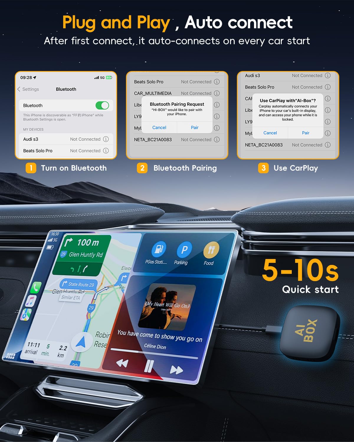 CarPlay adapte