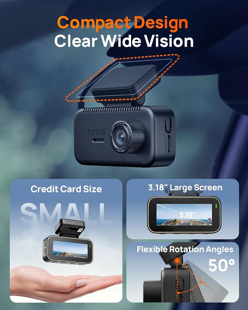Dash cam 4K A810